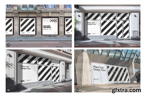 CreativeMarket - Shop Facade Mockup Bundle 5628815