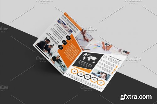 CreativeMarket - Corporate Bifold Brochure V1009 4572724