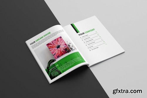 CreativeMarket - Real Estate Brochure Template 4970504