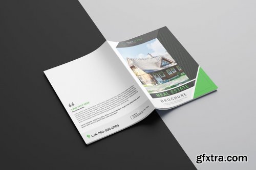 CreativeMarket - Real Estate Brochure Template 4970504