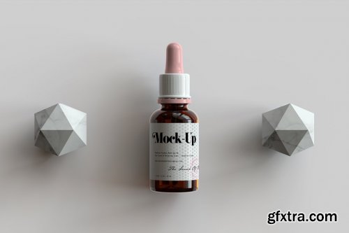 CreativeMarket - Dropper Bottle & Box Mock-Up | Vol.1 5295550