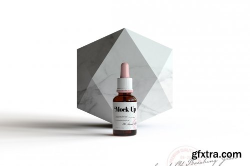 CreativeMarket - Dropper Bottle & Box Mock-Up | Vol.1 5295550