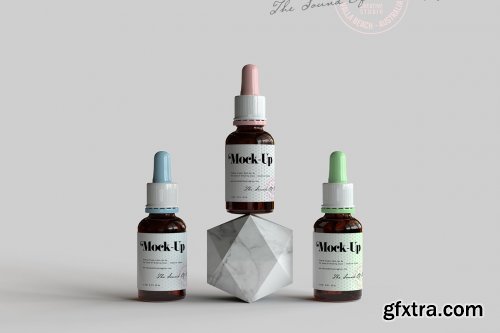 CreativeMarket - Dropper Bottle & Box Mock-Up | Vol.1 5295550