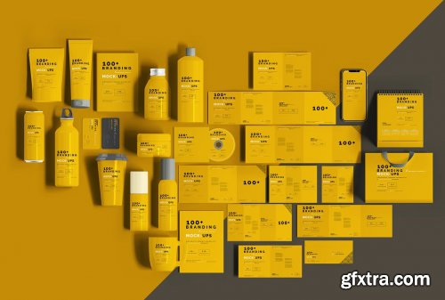 CreativeMarket - 100+ Branding Mockups 5638638