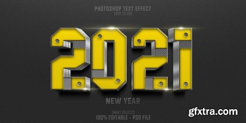 Text style effect template