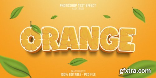 Text style effect template