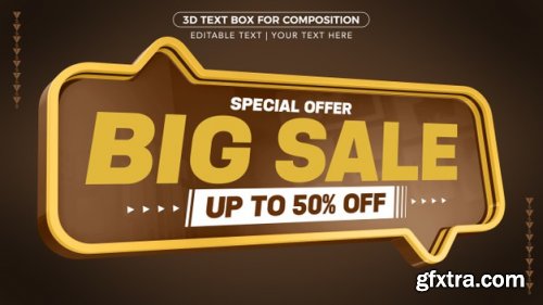 Wow sale text box with discount