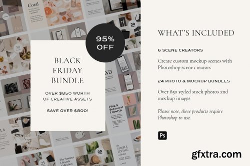 CreativeMarket - Black Friday Bundle 5596062