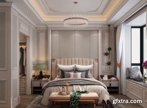 Interior Scene Bedroom 04 By Huy Hieu Lee