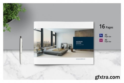 CreativeMarket - Interior Brochure Bundle 4488915