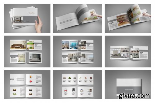 CreativeMarket - Interior Brochure Bundle 4488915