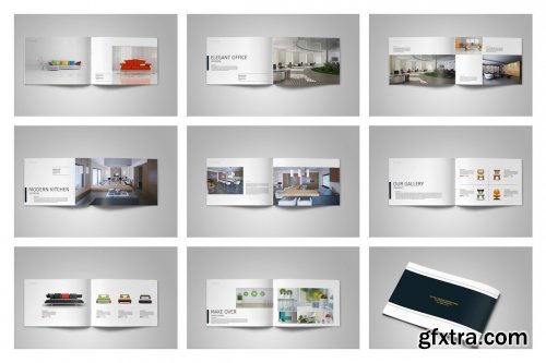 CreativeMarket - Interior Brochure Bundle 4488915