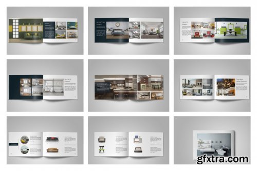 CreativeMarket - Interior Brochure Bundle 4488915