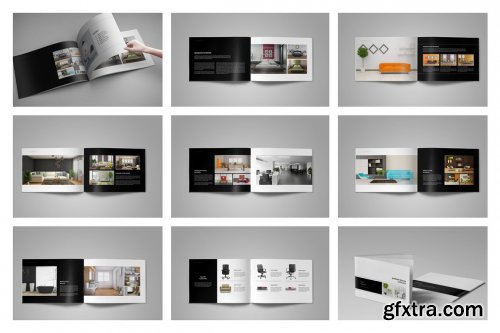 CreativeMarket - Interior Brochure Bundle 4488915