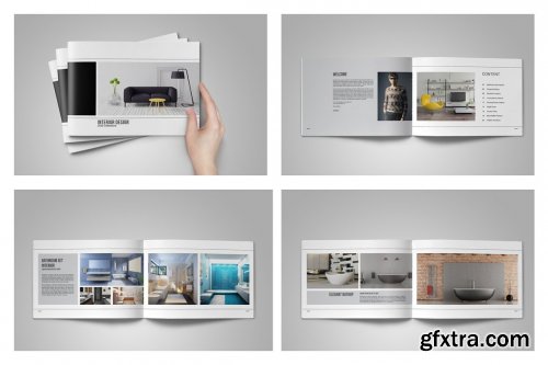 CreativeMarket - Interior Brochure Bundle 4488915