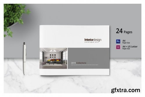 CreativeMarket - Interior Brochure Bundle 4488915