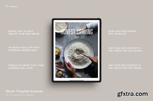 CreativeMarket - EBOOK Template Food 23 Pages 4629823