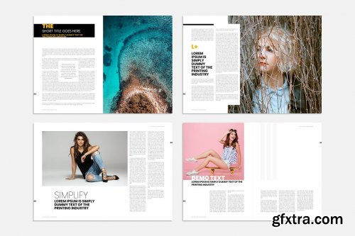 CreativeMarket - Multipurpose Magazine Template 4636507