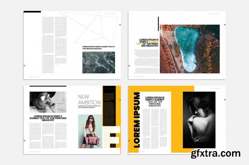 CreativeMarket - Multipurpose Magazine Template 4636507