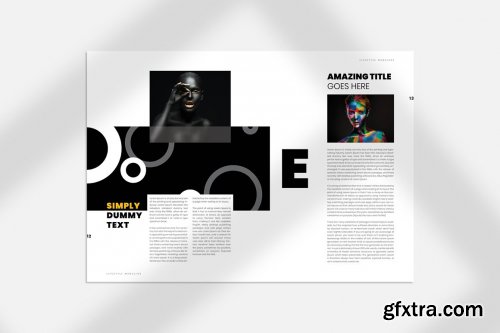 CreativeMarket - Multipurpose Magazine Template 4636507