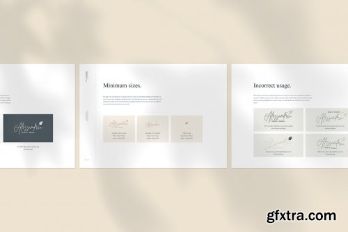 CreativeMarket - Alessandria - Brand Guidelines 4620710