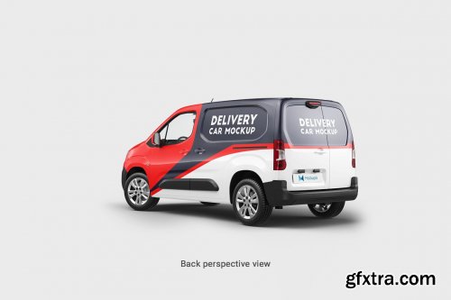 CreativeMarket - Delivery Car Mockup 5 5549778