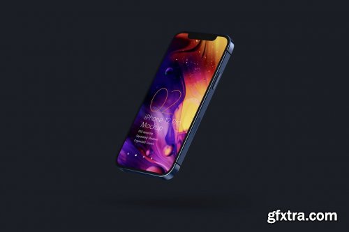 CreativeMarket - iPhone 12 Pro Mockup Set 5636428