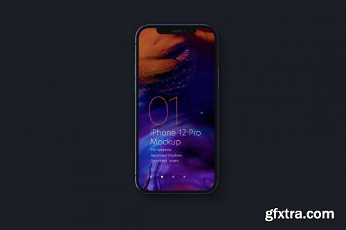 CreativeMarket - iPhone 12 Pro Mockup Set 5636428