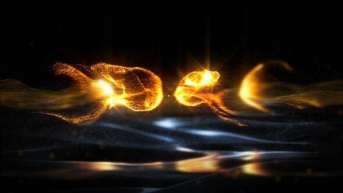 Videohive - Gold Particles Logo - Premiere Pro