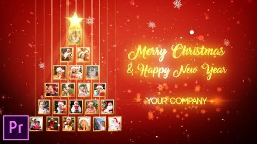 Videohive - Christmas Tree Photos Opener - Premiere Pro