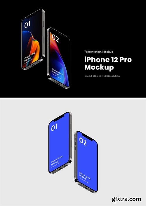 iPhone 12 Pro App Mockup