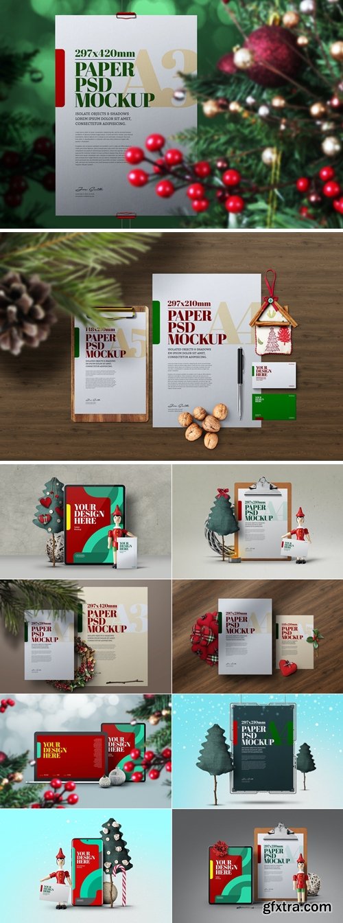 Christmas Mockup Bundle