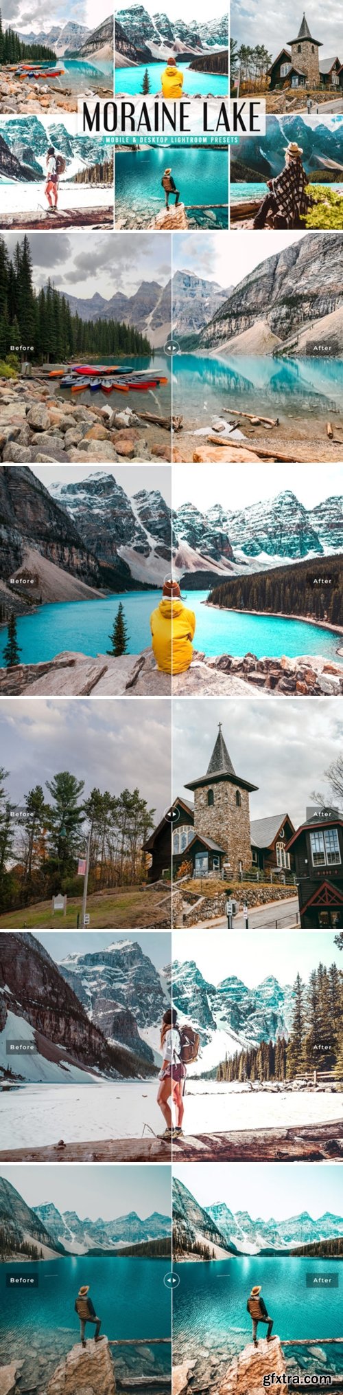 Moraine Lake Pro Lightroom Presets 6949322