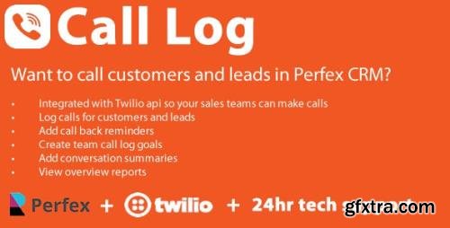 CodeCanyon - Call Log module for Perfex CRM v1.1.0 - 27643032