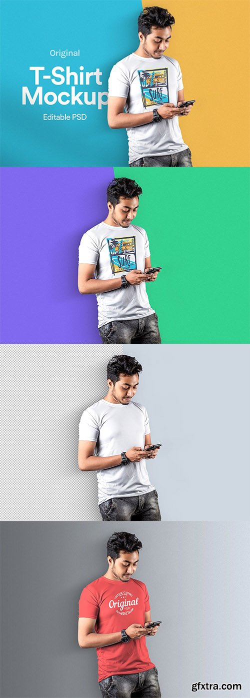 T-Shirt Mockup Vol 18