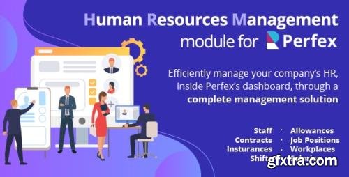 CodeCanyon - Human Resources Management v1.0 - HR module for Perfex CRM - 26620578