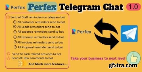 CodeCanyon - Perfex CRM and TelegramBot Chat Module v1.0 - 27095883