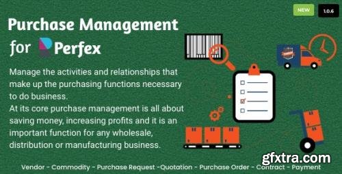 CodeCanyon - Purchase Management for Perfex CRM v1.0 - 27462292