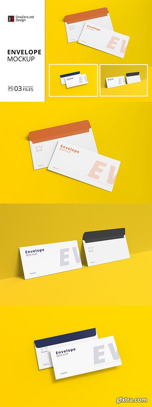 Envelope Mockup Vol 02