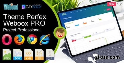 CodeCanyon - Weboox PRO theme for Perfex CRM v1.2 - 24645931