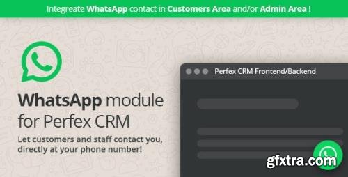 CodeCanyon - WhatsApp module for Perfex CRM v1.0 - 24915950