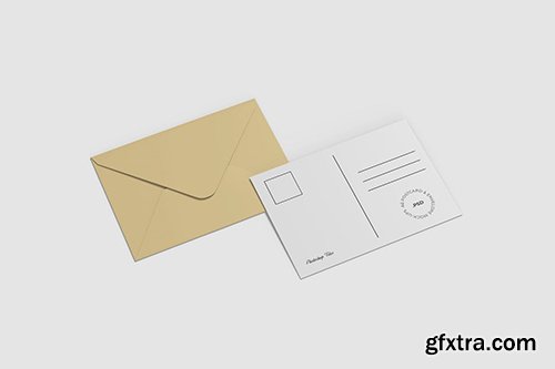 A6 Postcard Mockup