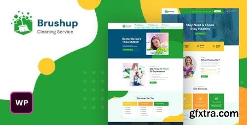 ThemeForest - Brushup v1.0 - Cleaning Service Company WordPress Theme (Update: 24 November 20) - 28040044