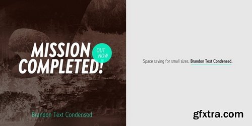 Brandon Text Condensed Font Family