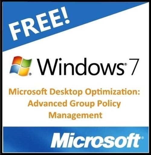 Oreilly - Windows 7 and Microsoft Desktop Optimization: Advanced Group Policy Management - 01201000040TG