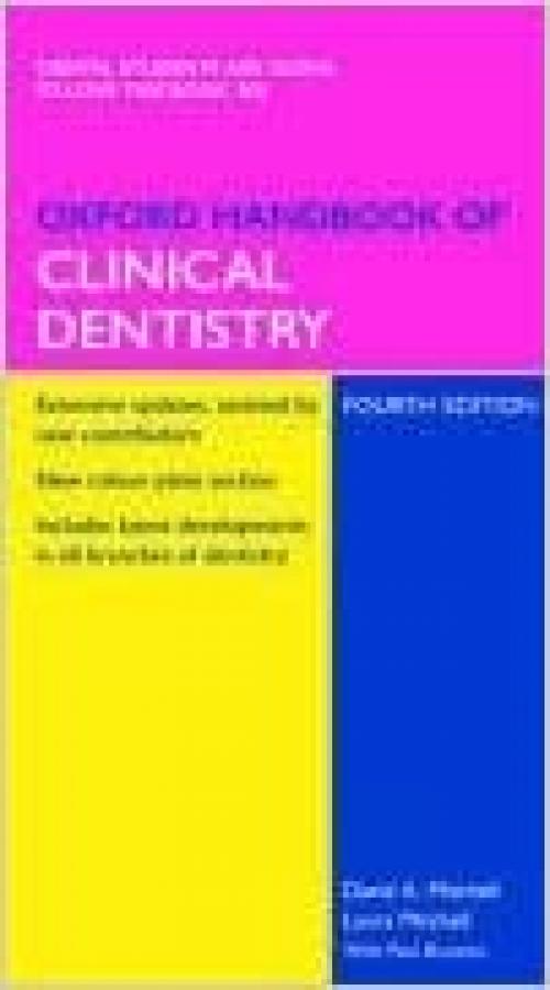  Oxford Handbook of Clinical Dentistry (Oxford Handbooks Series) 