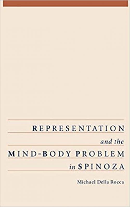  Representation and the Mind-Body Problem in Spinoza 