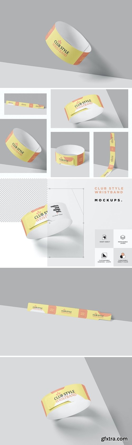 Wristband Mockups