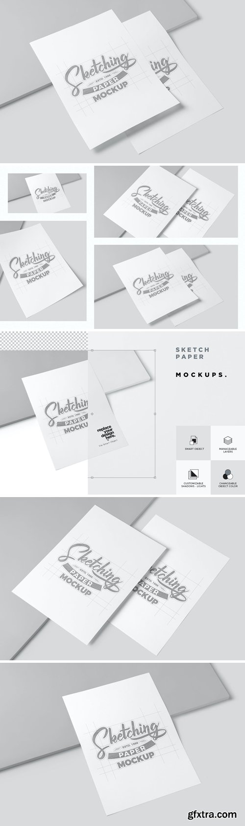 Drawing Paper Mockups