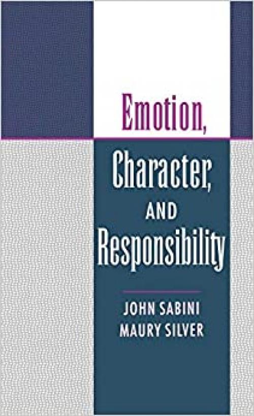  Emotion, Character, and Responsibility 